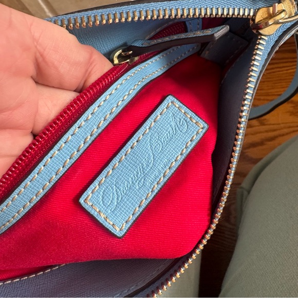 Dooney & Bourke Allison Crossbody Bag Blue - Picture 8 of 9